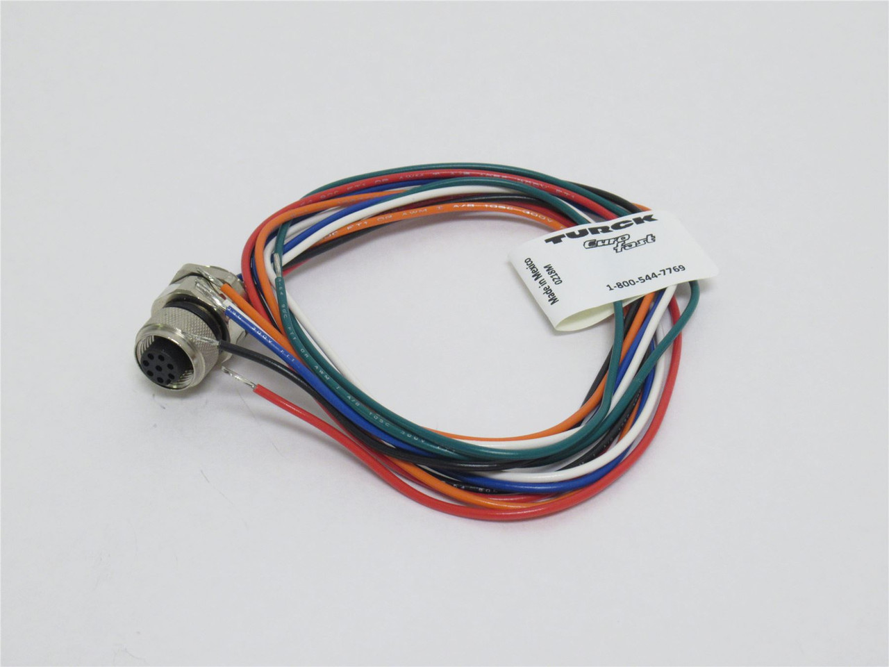 Turck U-77765; Female Receptacle FKM 6-0.5/CS14611