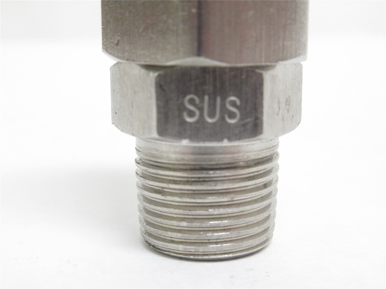 PacMac 95160051SS; Quick Connector; 3/8NPT x 1/2" Tube