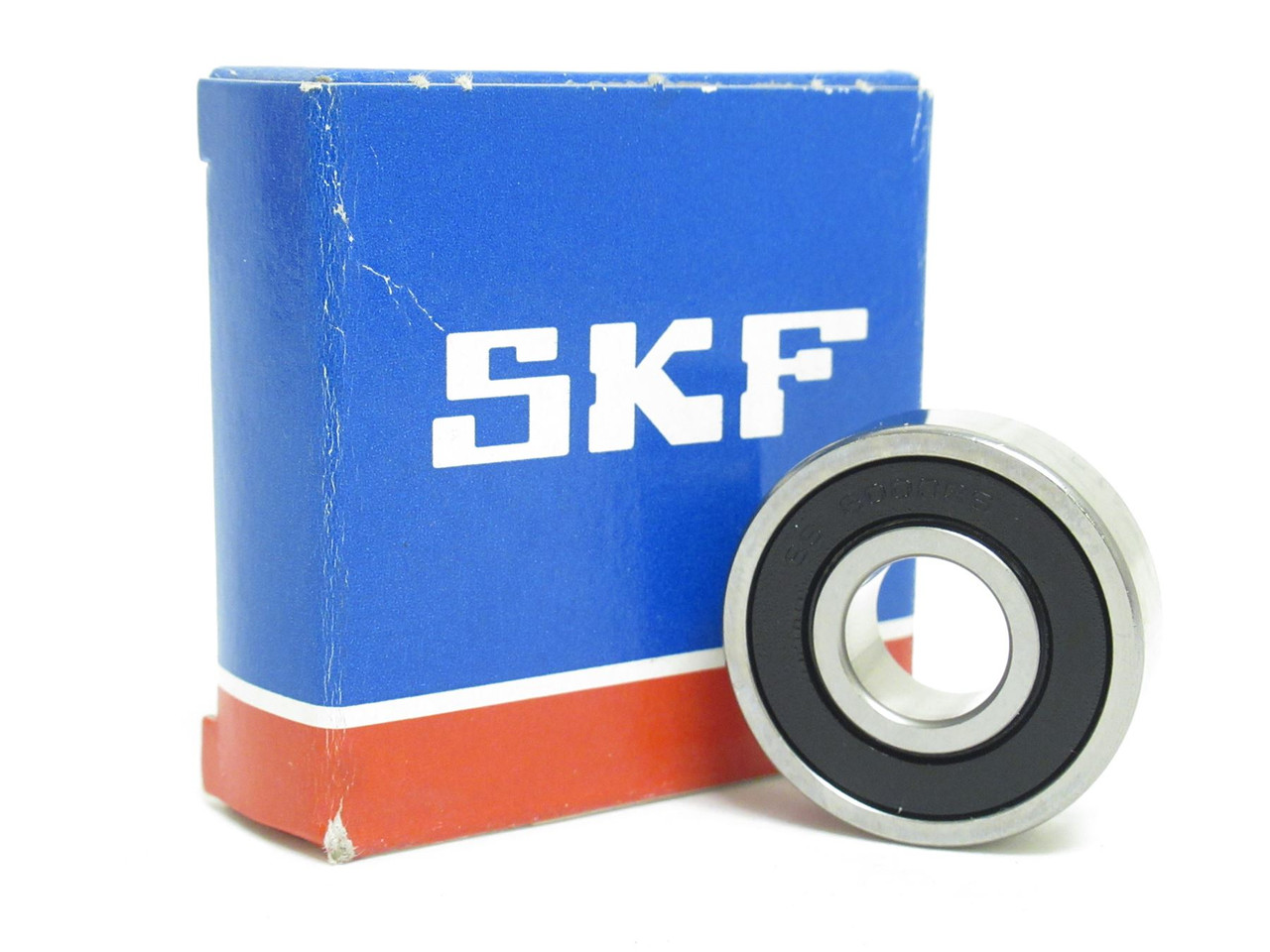 SKF W6000-2RS1; Ball Bearing; 10mmID x 26mmOD x 8mm Wide