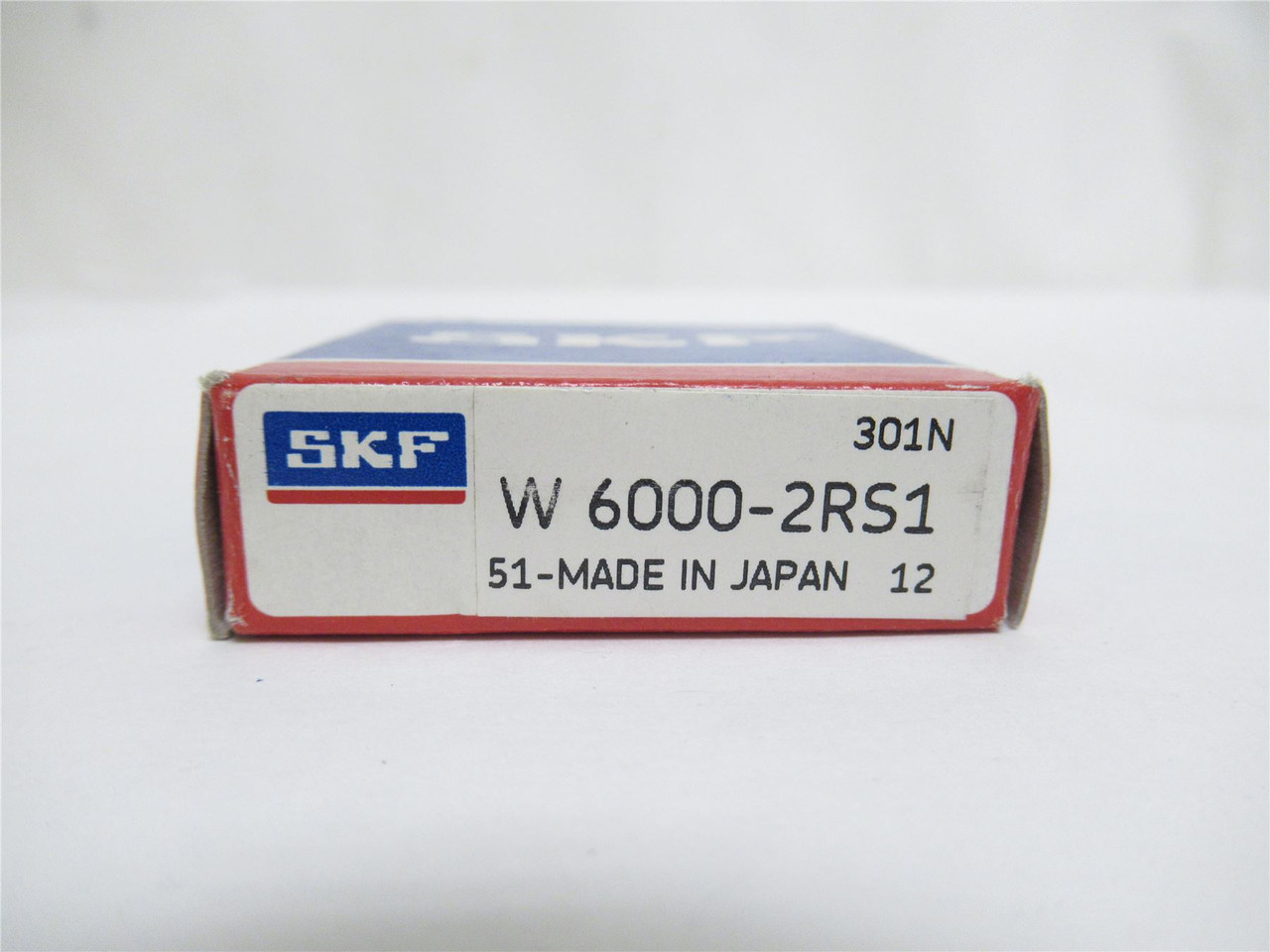 SKF W6000-2RS1; Ball Bearing; 10mmID x 26mmOD x 8mm Wide