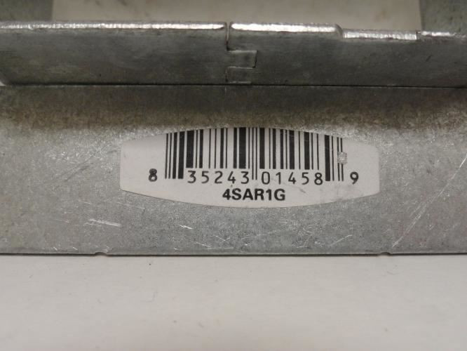 Orbit 4SAR1G; Mud Ring; 4" Square; 1-Device; 1-1/4" Raised