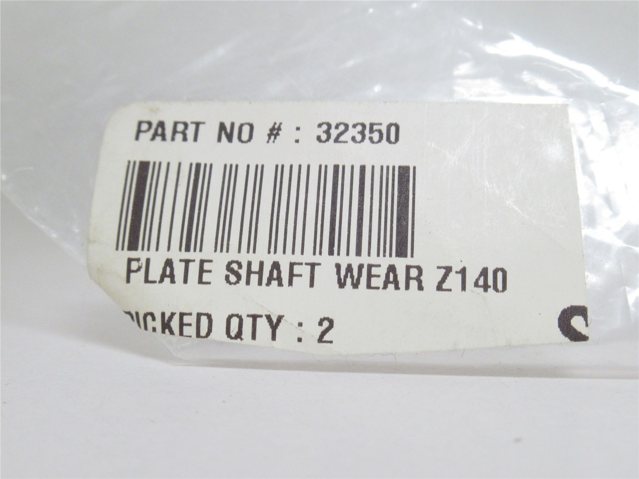 Marel 32350; Lot-2; Shaft Wear Plates Z140; SS