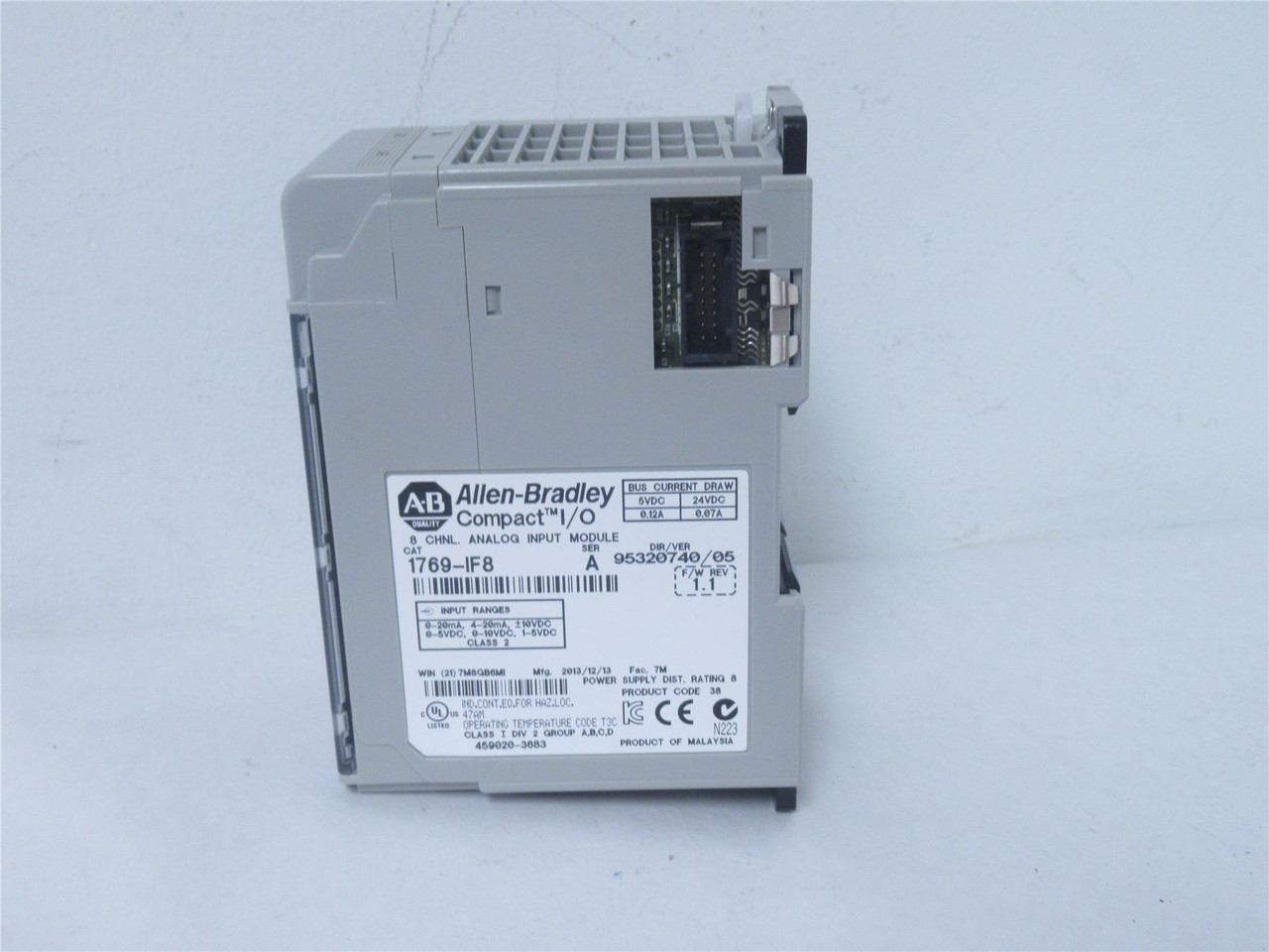 Allen-Bradley 1769-IF8; Analog Input Module; 5-24VDC; SER A