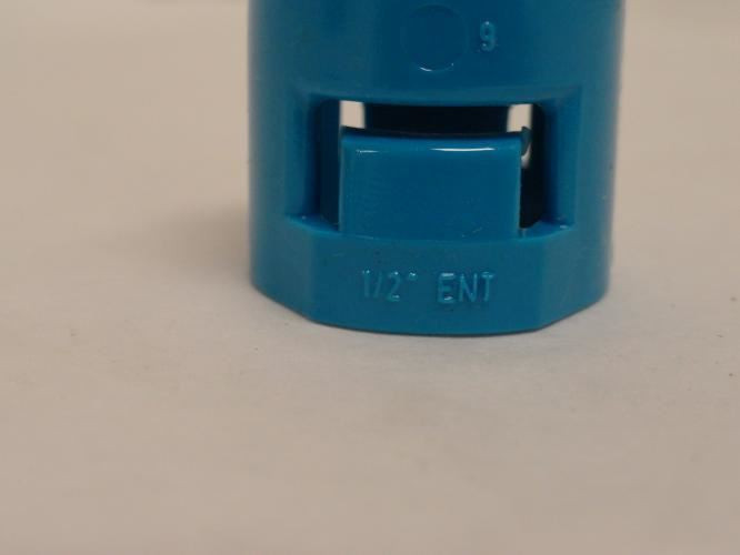 T&B A253D-5; Lot-5; Snap-In ENT Male Adaptor; Size: 1/2"