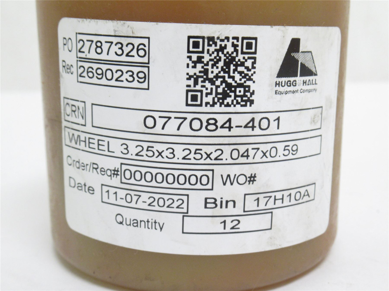 Crown 077084-041; Pallet Jack Wheel 3.25x3.25x2.047x0.59