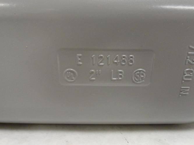 Eaton LB65; Type LB Outlet Body; 2NPT; Die Cast Aluminum