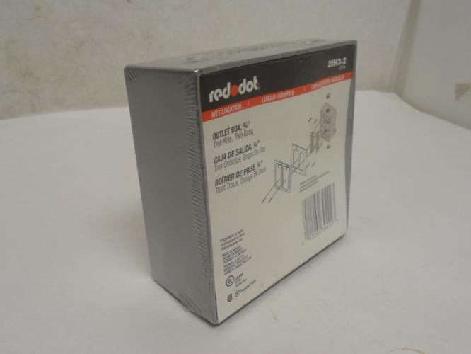 Red-Dot 2IH3-2; Aluminum Die Cast Weatherproof Box