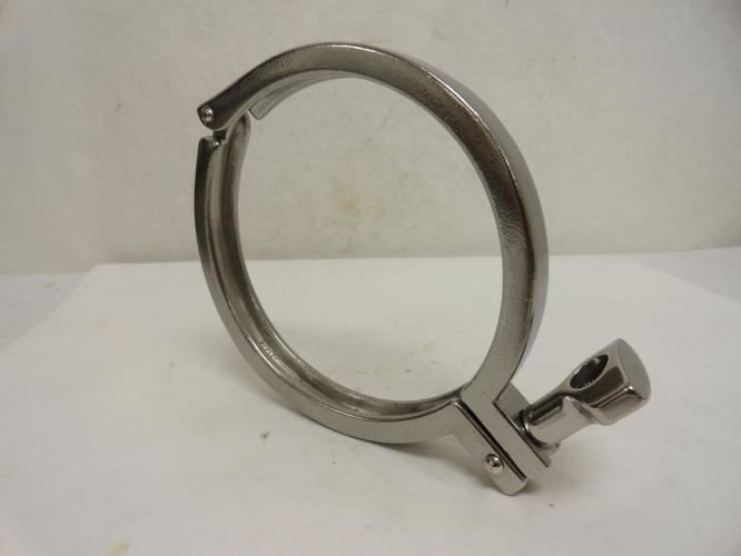 Dixon 13MHHM500; Single Pin Heavy Duty Clamp; SS; Size: 5"