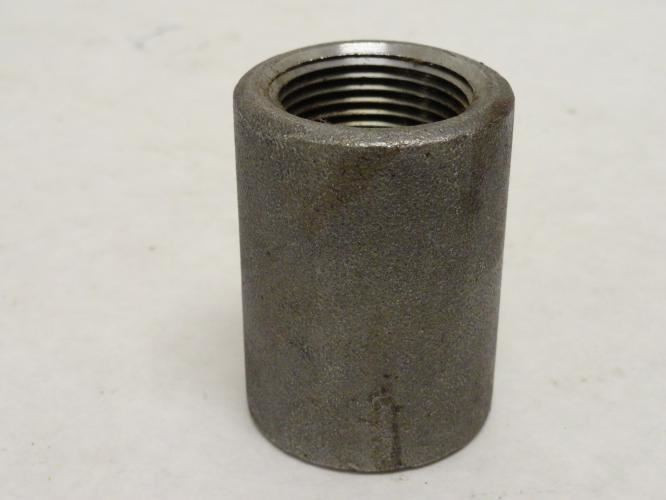 Industry-Std 1LBY7; Striaght Pipe Coupler 1NPT Black Steel