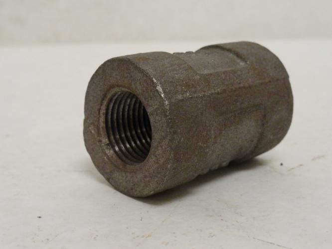 Industry-Std 1LBY5; Striaght Pipe Coupler; 1/2 Fnpt