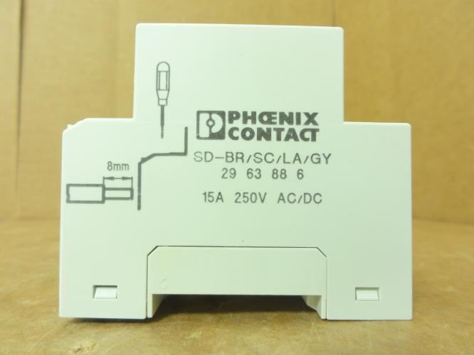 Phoenix Contact 2963886; Rail Mountable Socket; DIN Rail