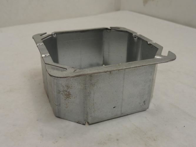 T&B 52 C 54 2; Lot-2 Steel City Plaster Ring 4" Sq; 2" Raised