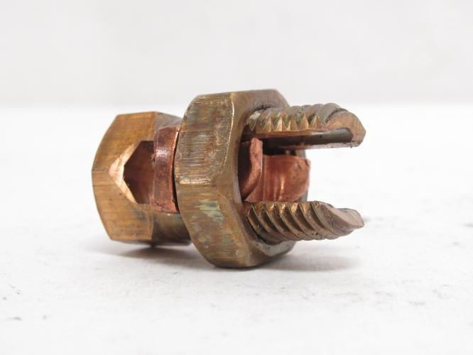 T&B 1H DB; Bronze Alloy Split-Bolt Connector;