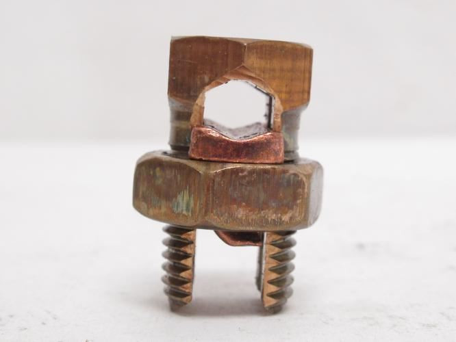 T&B 1H DB; Bronze Alloy Split-Bolt Connector;