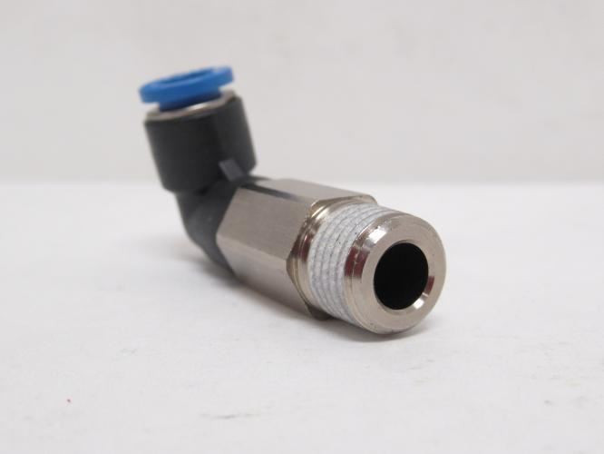 MFG- 3129 08 14; Extended Male Elbow; 5/16" PTC x 1/4 MNPT