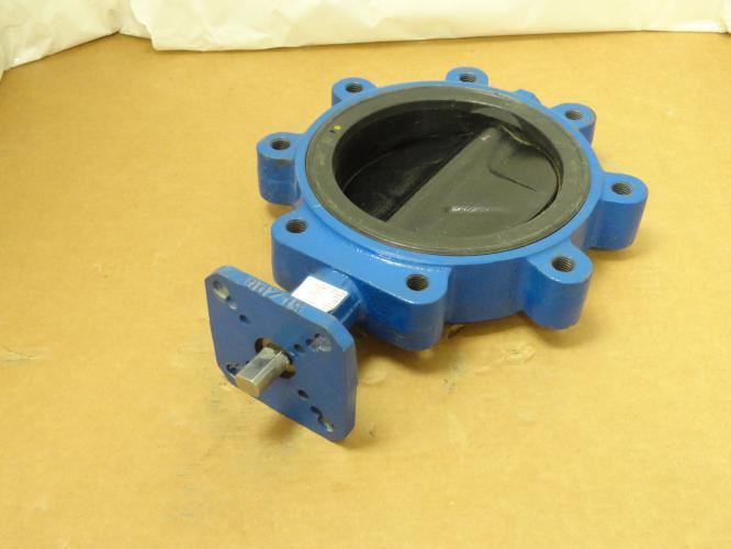 DelTech 52080121E1B0; Lug-Style Butterfly Valve; NO HANDLE