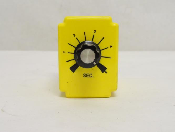 Potter&Brumfield CDB-38-70002; Time Delay Relay; 0.1-5s; 120VAC