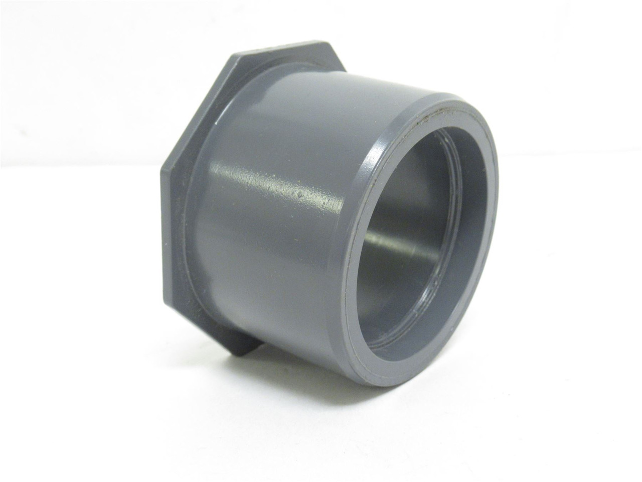 Nibco 837-292; Reducing Bushing 2-1/2NPT x 2NPT; Sch: 80 PVC