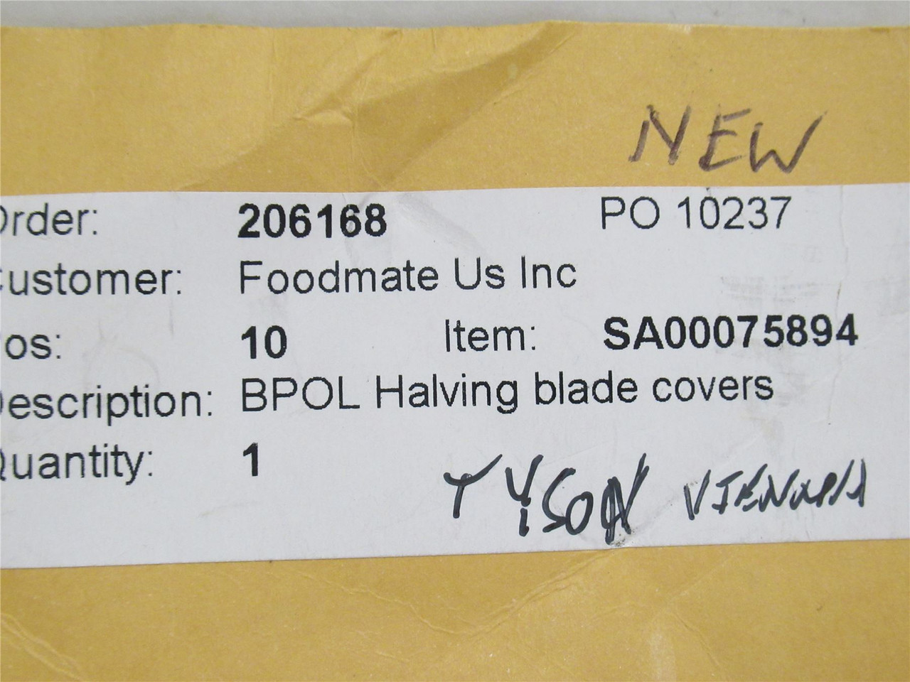 Foodmate SA00075894; Stainless Steel Blade Cover