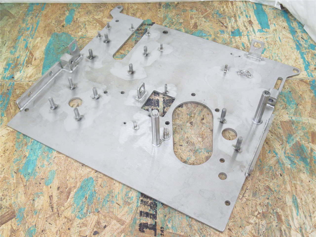 Prime Equipment 28675; Weld Mount Right-Hand Side Plate; SS