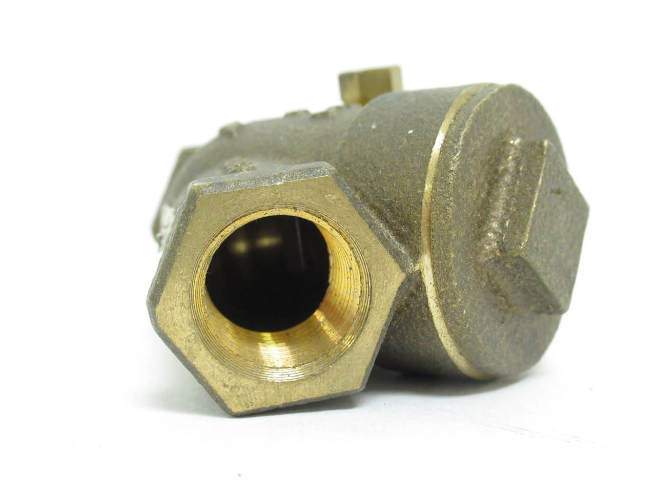 Nibco T-413-Y-LF; Bronze Y-Pattern Check Valve; 3/8NPT; 400CWP