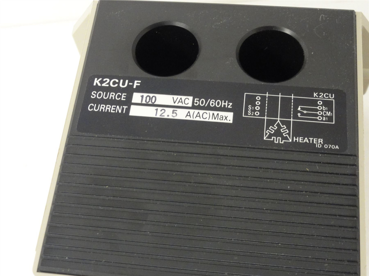 Omron K2CU-F10A-C; Heat Fault Detector; 4-10A; 100VAC