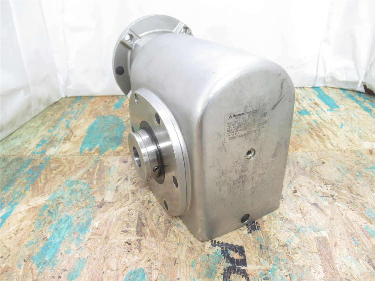 Boston Gear H12898; Gear Reducer; SS; Ratio 60:1