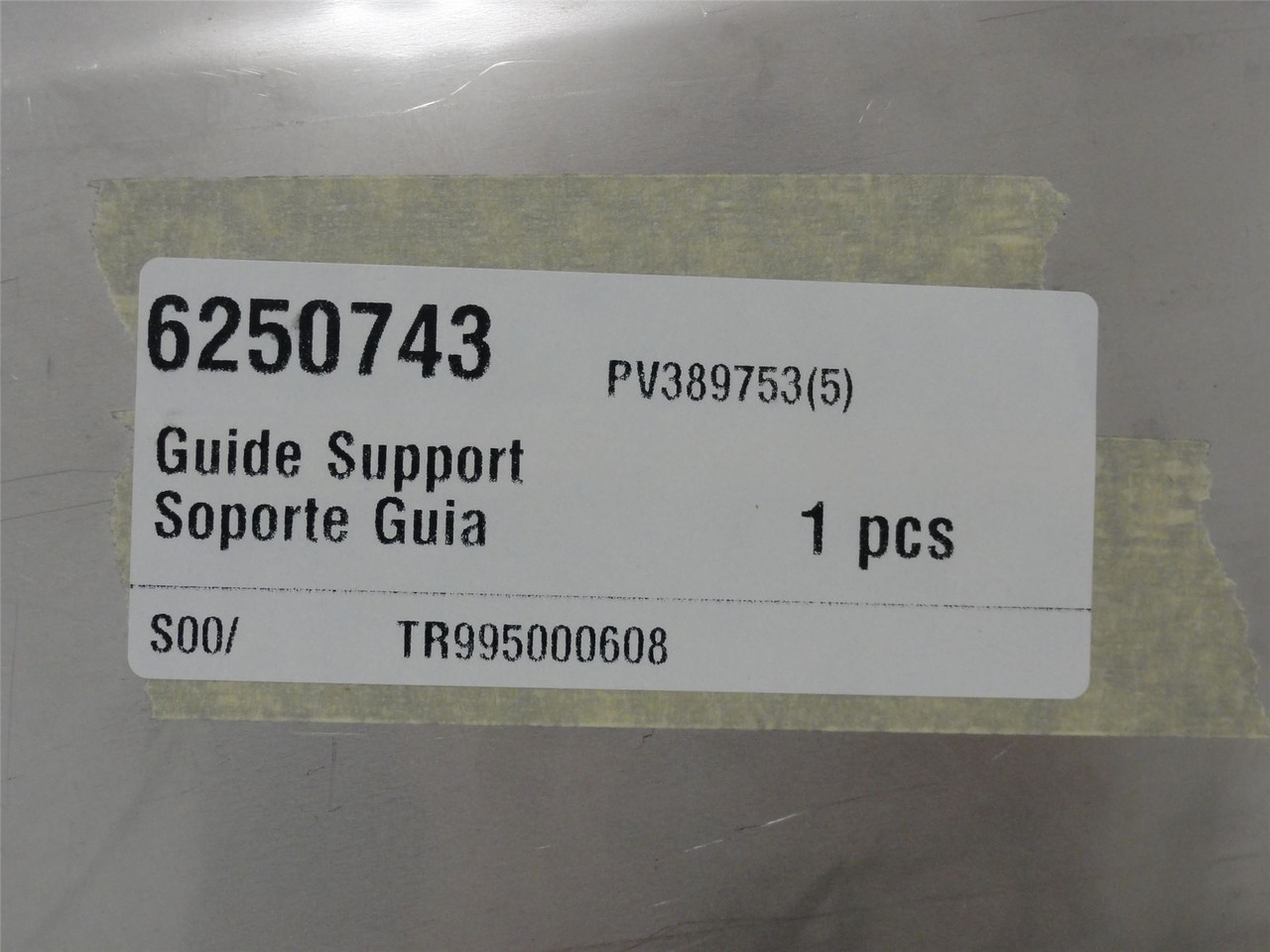 MFG- 6250743; Belt Guide Support