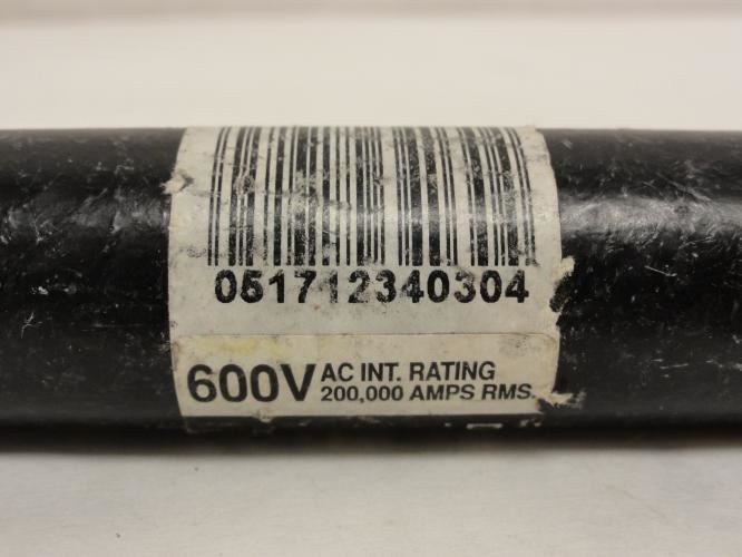 Cooper-Bussmann DLS-R-40; Time Delay Fuse; 40A; 600VAC