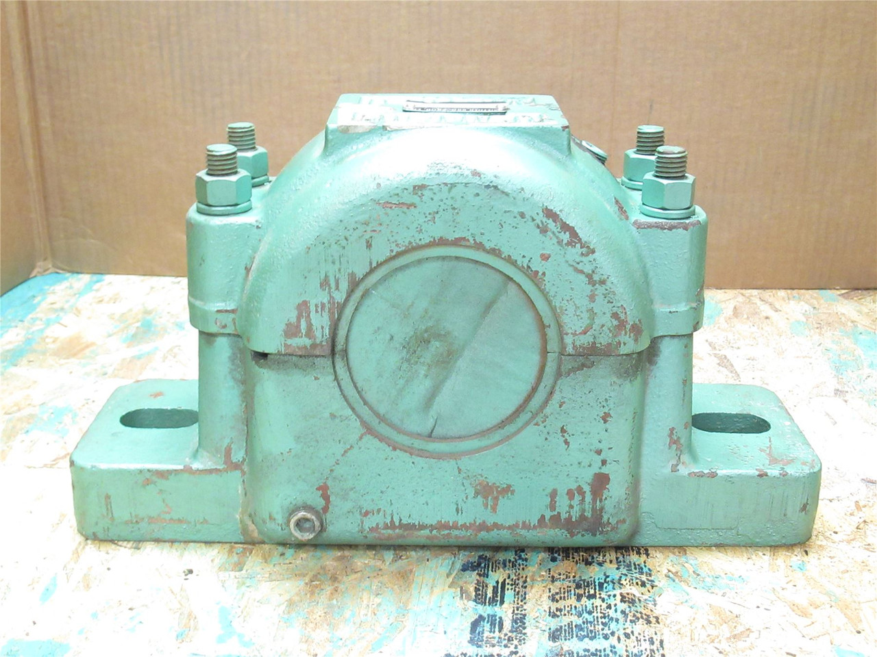 Miether SAF 520 X 3-7/16; Cast Iron Split Pillow Block; 2-Bolt