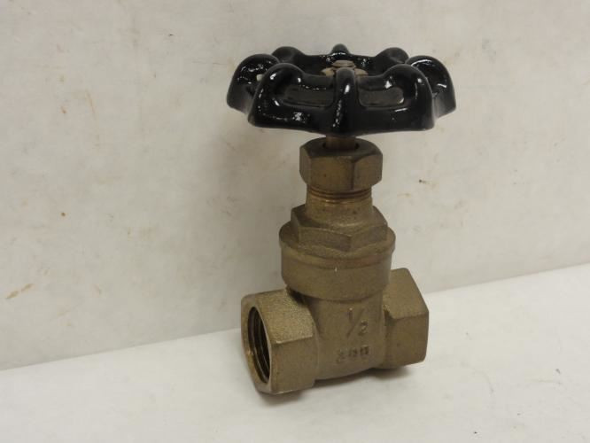 SCI 01719101G; Bronze Gate Valve1/2 FNPT 200 WOG