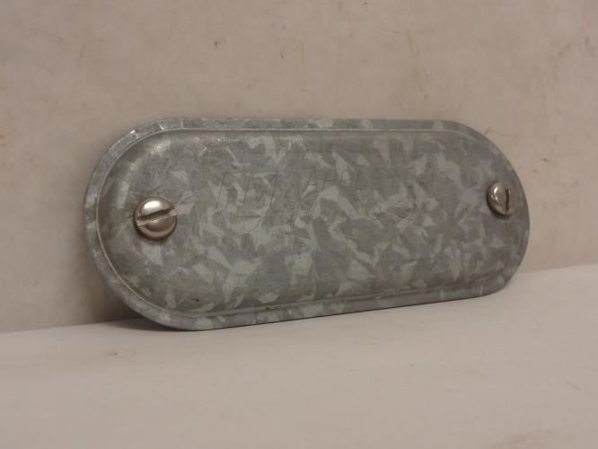 Appleton 470; Steel Conduit Body Cover; Size: 1-1/4"