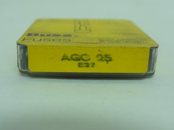 Bussmann AGC-25; Box-5; Fast Acting Glass Fuse 25A; 32VAC