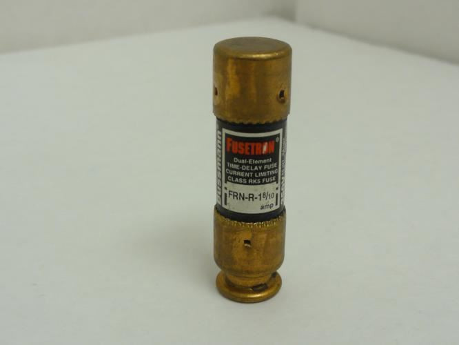Cooper FRN-R-1-8/10; Time Delay Dual Element Fuse; 1-1/8A; 250V