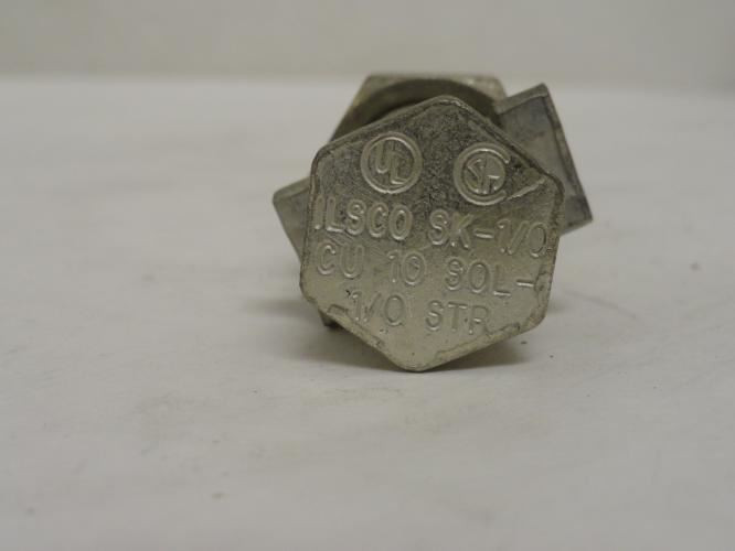 ILSCO SK-1/0; Split Bolt Connector; wire diam. .057-.116