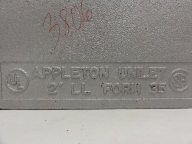 Appleton LL68; Iron Conduit Outlet Body; 2 FNPT; Form 35