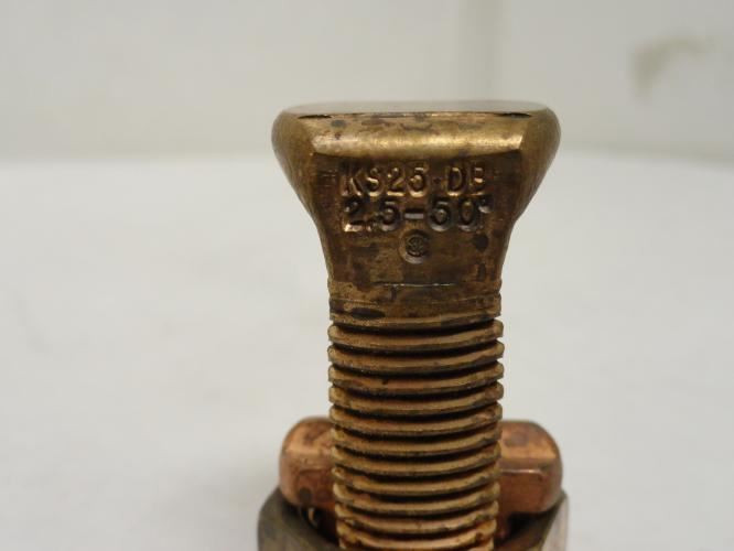 Burndy KS25 DS; Split Bolt Connector; 4 - 1/0 str.