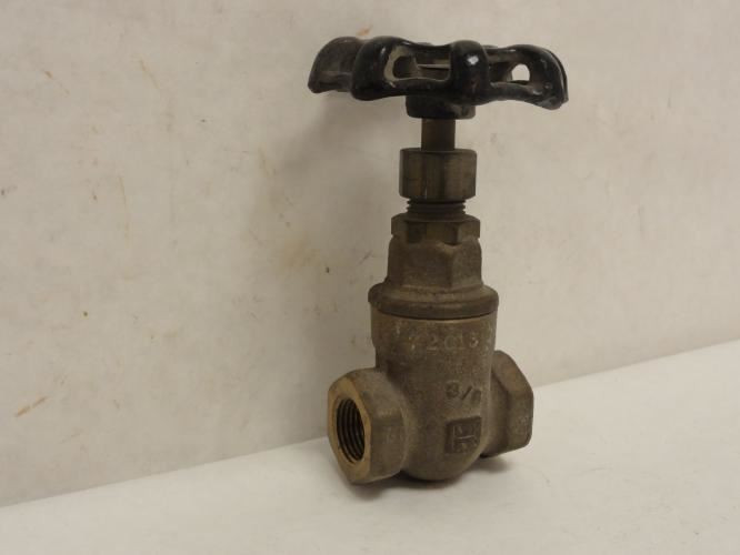 Hammond IB645 3/8; Bronze Gate Valve; 3/8 Fnpt; Class: 125