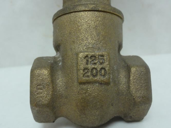 Hammond IB645 3/8; Bronze Gate Valve; 3/8 Fnpt; Class: 125
