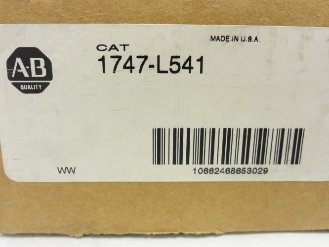 Allen-Bradley 1747-L541; Processor Unit; 5-24VDC; NO Key
