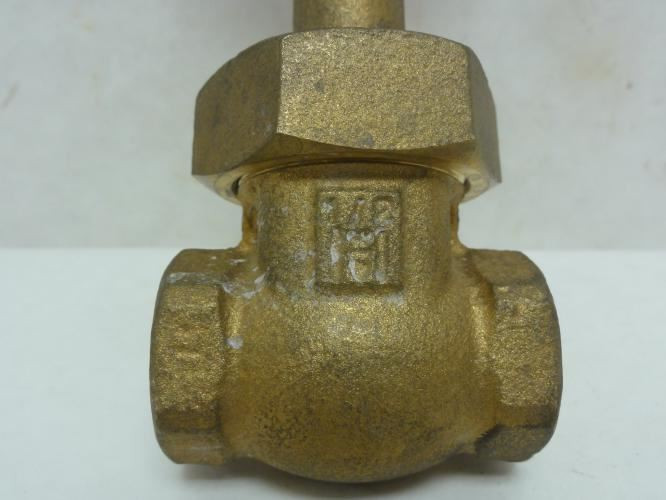 Milwaukee 1151-1/2"; Bronze Gate Valve; 1/2 Fnpt; Class: 150