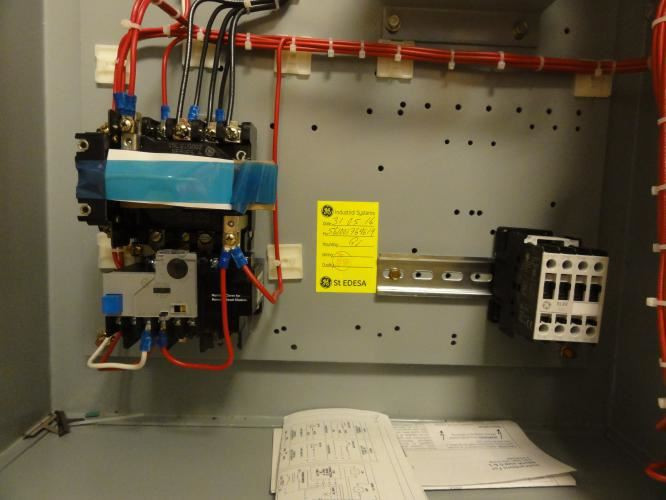 GE CR408CR14R3HDAL6B; Starter 13-27A 3P 575V Coil: 120VAC