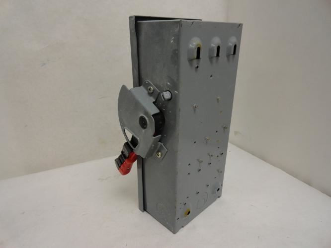 Square D H221N; Safety Switch; 30A; 2 Pole; 3Hp@600V; 2PST
