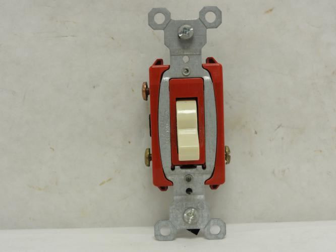 Pass&Seymour CS20AC3-I; Toggle Wall Switch; 20A; 120/277VAC