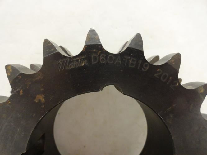 Martin D60ATB19 2012; Bushed Double Sprocket # 60; 19Teeth