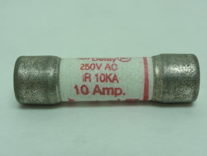 Ferraz TRM10; Lot-3; Midget Time Delay Fuse 10A; 250VAC