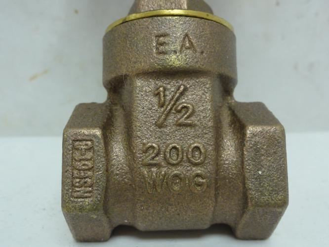 SCI 171 8501G; Bronze Gate Valve; NON-Potable; 1/2 Npt; 200WOG