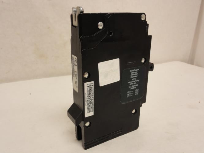 Square D EDB14020; Circuit Breaker; 20A; 1P; 277VAC; Bolt-On