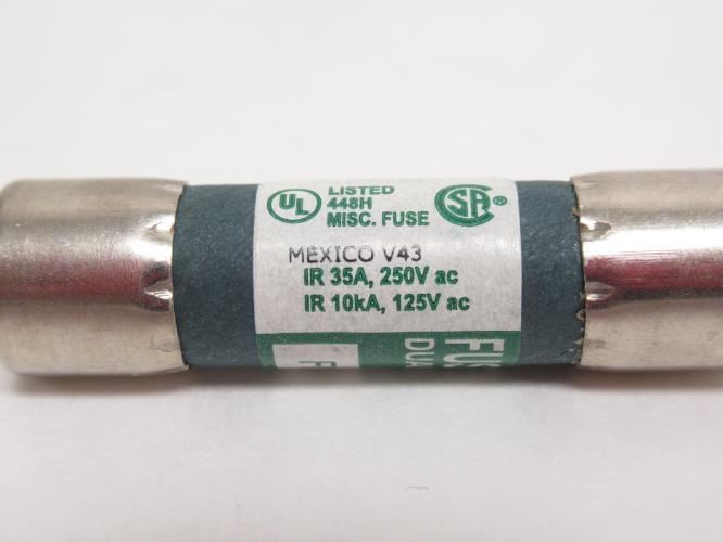 Bussmann FNM-6/10; Time Delay Midget Fuse 6/10A; 250VAC