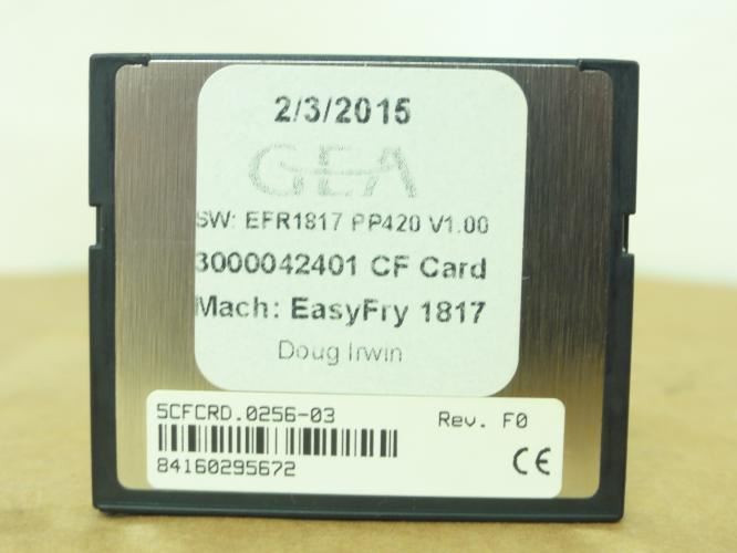 GEA EFR1817 PP420; CF Card For EasyFry 1817